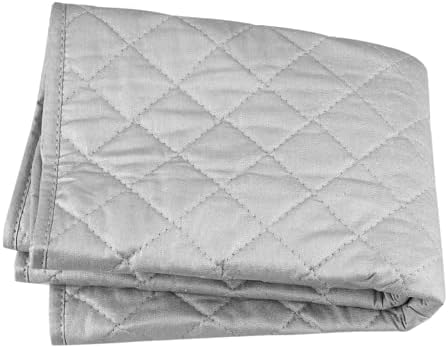 Ironing Mat, Magnetic Ironing Mat Blanket, Heat and Scorch Portable Travel Iron Board Mat for Washer, Dryer, Table Top (17.7 x 33.5in)