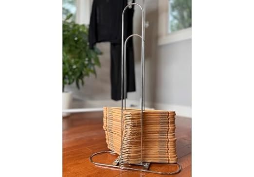 NAHANCO 101-3 Hanger Stacker Screw Together Assembly (3-Pack),Chrome