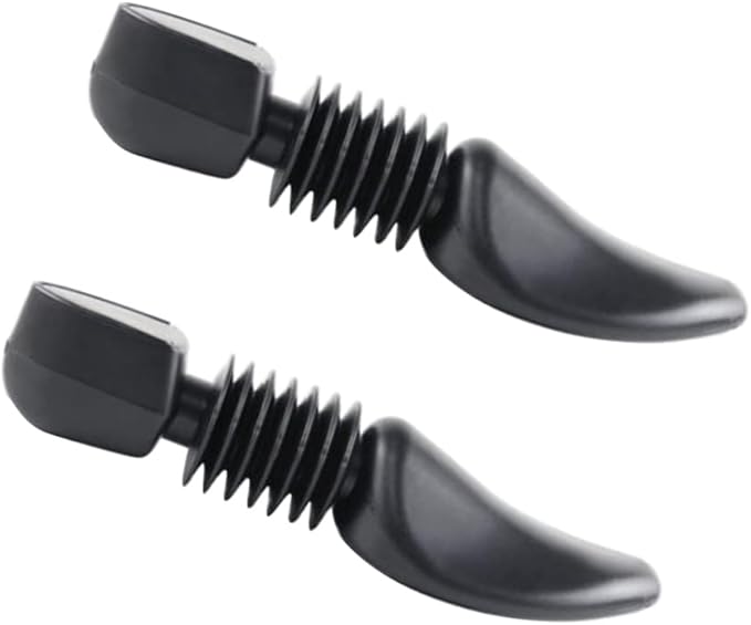 2Pcs Plastic Shoe Tree Adjustable Telescopic Shoe Stretcher Widener Expanders Boot Holder Shoe Fixing Devices (Female)