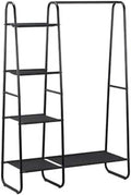 axentia Coat Rack Black Approx. 100 x 150 x 40 cm