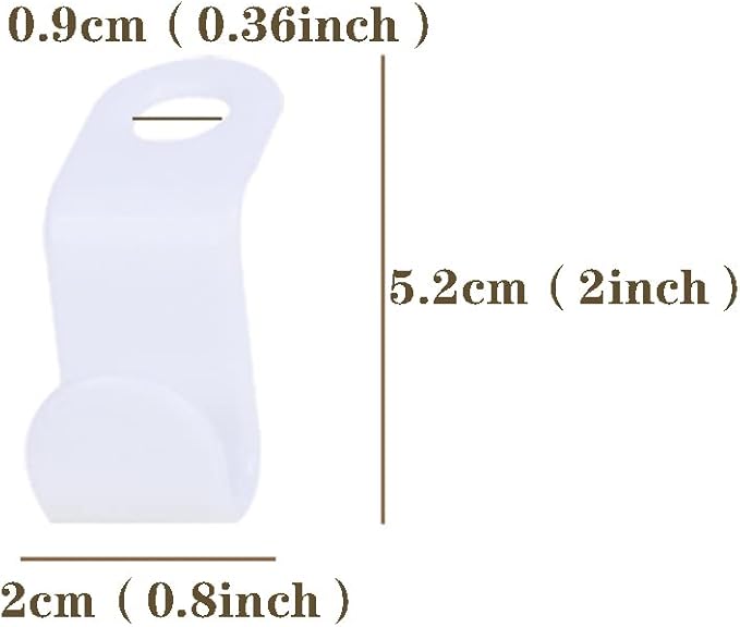 Clothes Hanger Connector Hooks, 60PCS Sturdy Mini Cascading Hanger Hooks, Thickened 20lbs Space Saving Closet Hanger Organizer, Hanger Extender Clips, 3-Color Hanger Connection Hooks for Closet