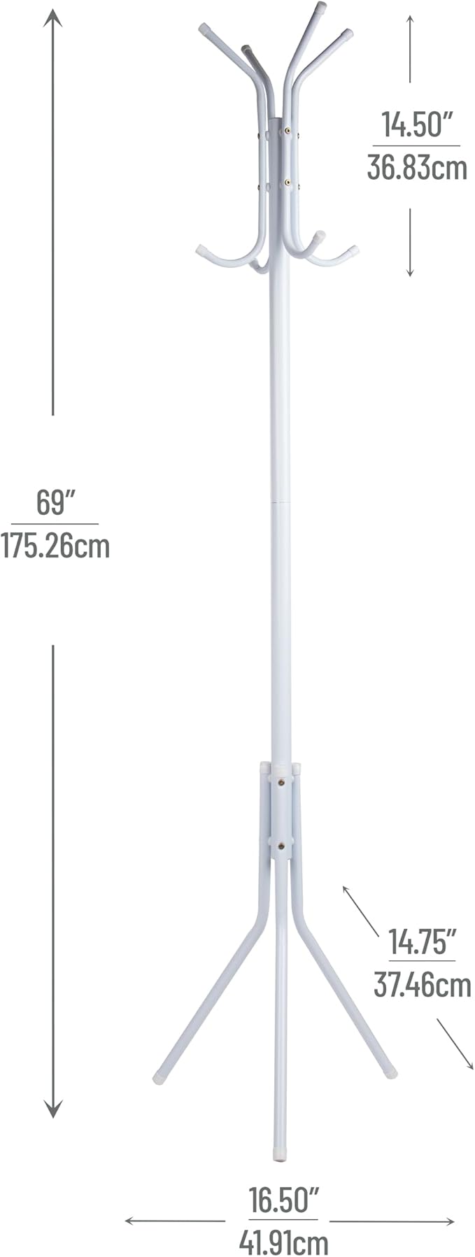 Mind Reader Freestanding Coat Rack