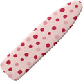 SEANATIVE Pink Polka Dot Ironing Board Cover Stain Resistant Pad Covers Durable Iron Board Protective Covers with Elastic Edge, Easy Installation