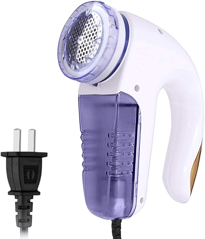 Fabric Shaver, Easy to Use, Quickly and Safely Eliminates Lint, Fuzz and Pilling in Minutes, Blue, 1 Piece