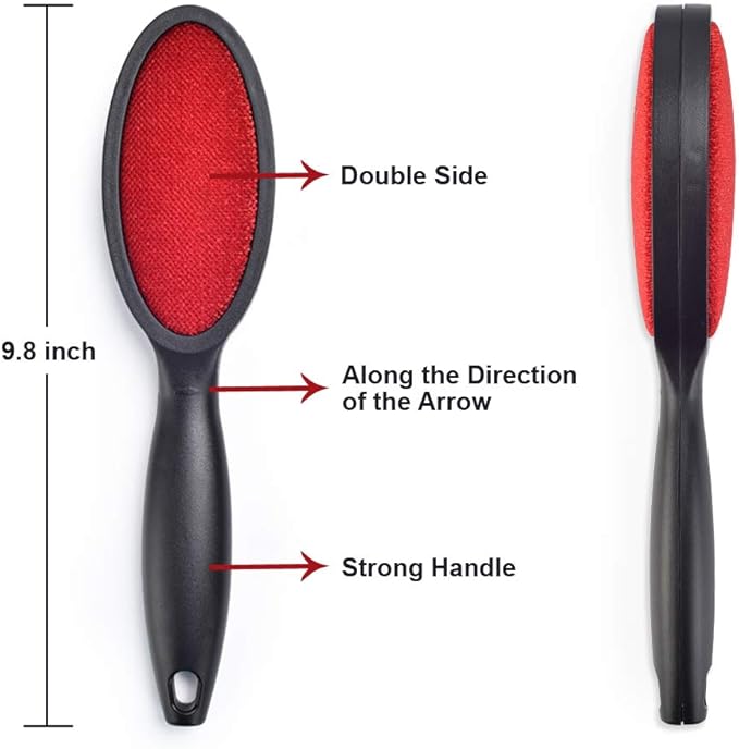 Layers 2 Pack Lint Remover 2 Sided Lint Brush, Magic Travel Brush, Clothes Lint Roller…