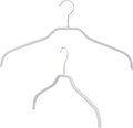Mawa Clothing Hangers, Steel Hanger with Non-Slip Coating, for Shirts, Dresses, Camisoles, T-Shirts, 360-degree Rotatable Hook