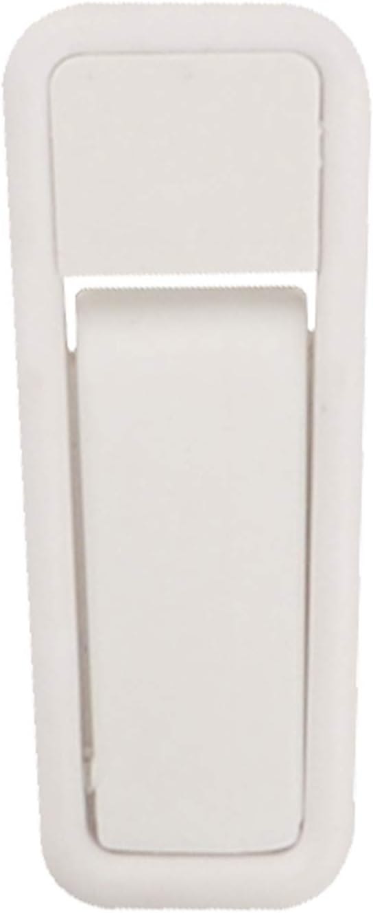 ONE250 Premium Heavy Duty ABS Plastic Slim-line Hanger Set of Finger Clips for Velvet Hangers - 20 Pack (White)