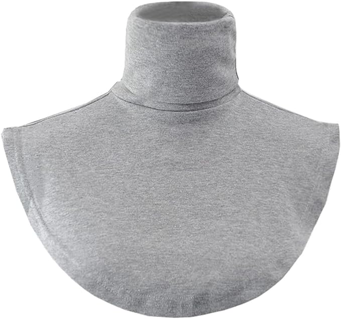 Joyci Fashion Turtleneck False Collar Winter Unisex Cotton Simple Dickey Collar