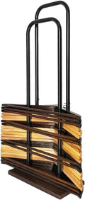 Stacker, Clothes Hanger Organizer Stand, Portable Storage Rack, Large Wire and Velvet Holder for Laundry Room, Commercial Storage (Black Medium - 28.4" H)