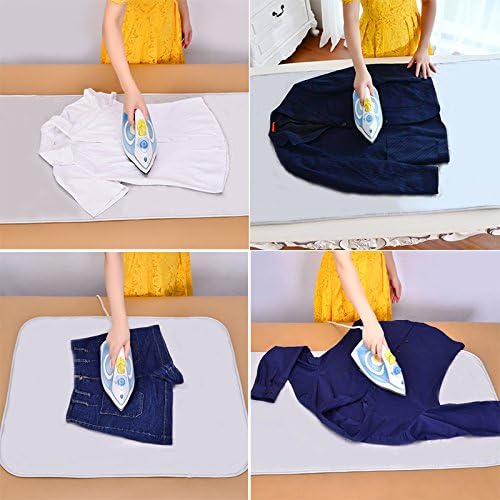 Foldable Ironing Mat Blanket Pad for Table Heat Resistant Double Sides(31.5" x 55.12")