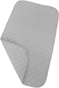Travel Compact Quilted Laundry Room (4 Bottom Magnets) Ironing Mat Pad 19" X 32"