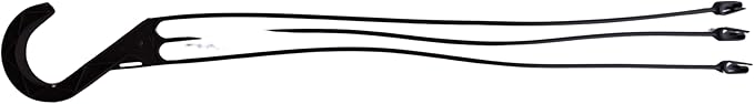Replacement 3 Strand Plastic Hangers for 10" Hanging Baskets - Set of 5 (Brown)