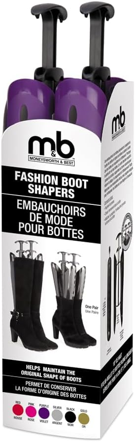 Fashion Boot Shaper Tree Purple