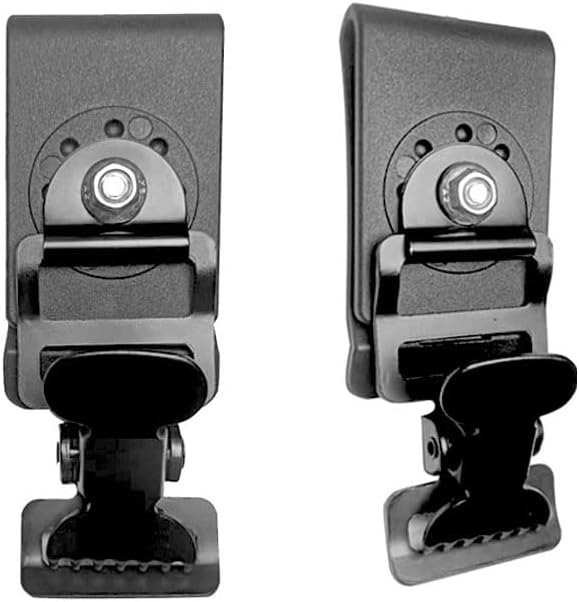 2PCS Belt Tool Clip Heavy-Duty Belt Tool Clip Black Tool Belt for Towels, Gloves and Other Supplies