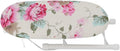 Ironing Board, Heat Resistant Mini Iron Board Foldable Tabletop Ironing Board Portable Iron Board Clothes Ironing Accessories for Home Dorm (Peony Flower)