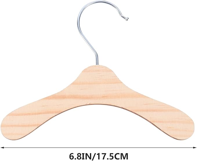 Pet Clothing Holder 10pcs Mini Clothes Hanger Dog Clothes Hanger Home Pet Costume Costume Rack