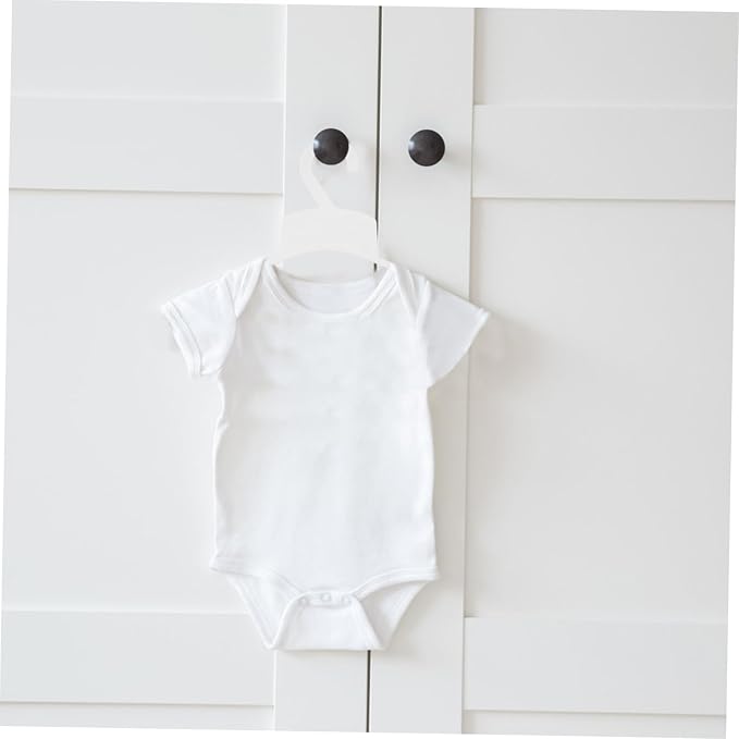 10Pcs Clothes Hangers for Clothing Drying Racks Laundry Hangers for Toddlers for Nursery and Closet Organization