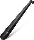 NINEMAX Shoe Horn Long Handle for Seniors Men Women, Metal Long Shoehorn for Boots, Shoe Spoon Helper 16.5''(Pack of 1)