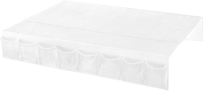 Whitmor Bedskirt Storage Organizer Clear