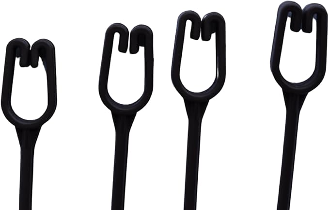 Replacement 4 Strand Plastic Hangers for 12" Hanging Baskets - Set of 5 (Brown)