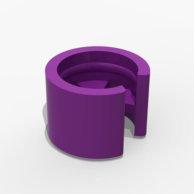 Blank Hanger Size Markers - 100pcs/bag (100, Grape)