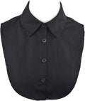 YAKEF Lady Half-Shirt Blouse Detachable Lace Chiffon Fake Collars Dicky Collar Faux Collar