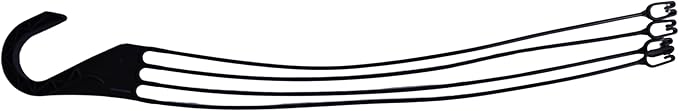 Replacement 4 Strand Plastic Hangers for 12" Hanging Baskets - Set of 5 (Slate Blue)