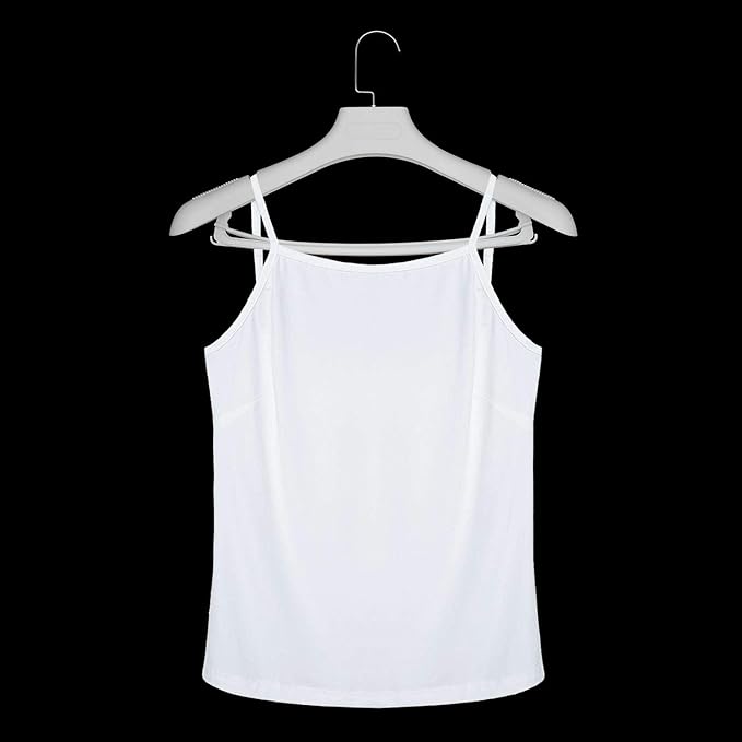 DEDU Suit Hangers for Men 15 Pack, White Coat Hangers Extra Wide Non Slip Width 17.7", Thick Plastic with Pants Bar & Metal Hook