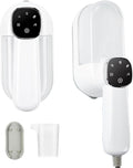 Travel Steamer for Clothes， 4-Speed Steam Adjustable Handheld Iron with LCD Display Screen, 5S Rapid Preheating 1300W Clothes Hanging Ironing Machine, Suitable for Home, Dormitory & Travel (White)