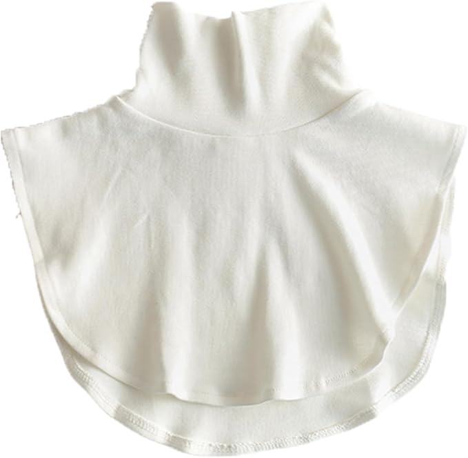 Fake Collar Detachable Turtleneck Dickey collar Half Blouse Pullover False Collars for Women Men in Sweater