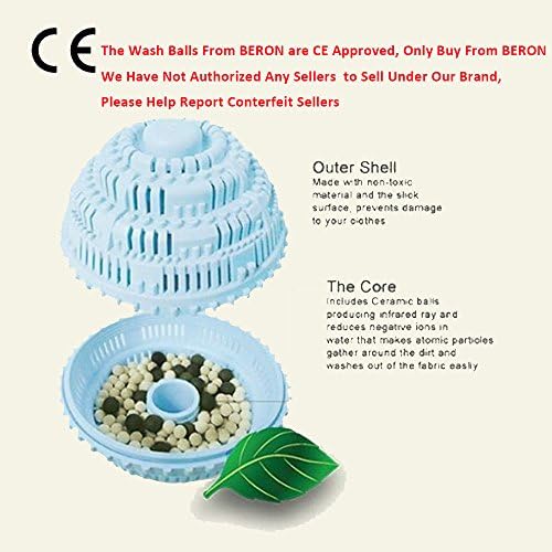 Beron Eco-Friendly Laundry Ball for 1500 Washings