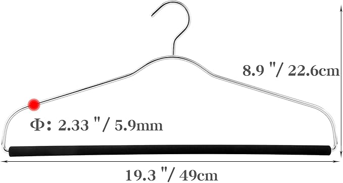 Extra-Wide Drapery Hangers Blanket Hangers Heavy Duty Space Saving with Nonslip Tube- Great for Quilts, Sleeping Bags, Comforters, Table Cloths(8 Pack)