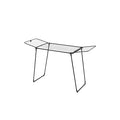 Brabantia HangOn Clothes Drying Rack | 59ft (18m) | Matt Black | Medium Indoor Clothes Airer, Foldable Laundry Stand for Large & Small Items, Wide Lines for Towels & Bedding | Fits 1 Full Load