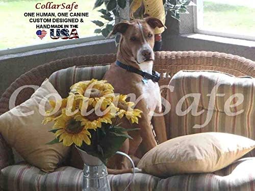 CollarSafe Replacement Collar NO Holes Fit PetSafe Stay & Play Wireless PIF00-12918 12917, Sonic Bark, Pawz Away, SportDog NoBark - Weaves Around Module - NO Holes/Read/Look at Photos