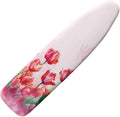 Flashideas Red Floral Ironing Board Cover with Elastic Edge Non Stick Scorch Stain Resistant Cover Heavy Duty Iron Pad Covers Standard Boards with Hook and Loop Fastener Strap