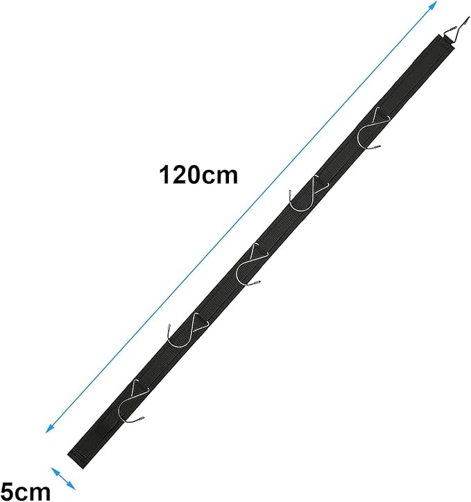 6pcs Hockey Hanger Portable Hanging Dryig Rack Hockey Gifts for Home and Outdoor Using in Ice Hockey Skating Football Camping Fishing 5 Hooks