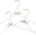 Andaz Press Custom Personalized Quinceañera Hanger, Custom Wooden Quinceañera Dress Hanger for 15 Dress, Elegant Quinceañera Decor & Gift Idea for Dress Display, Photography, Keepsake