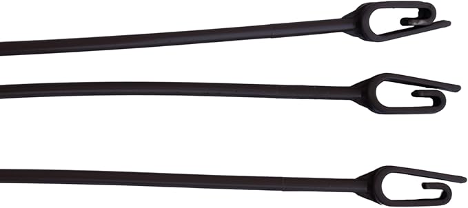 Replacement 3 Strand Plastic Hangers for 10" Hanging Baskets - Set of 5 (Brown)