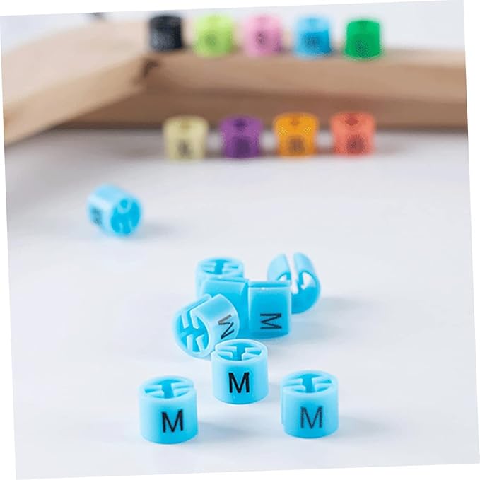 90Pcs Plastic Clothes Hanger Markers Color-Coding Tags Assortment Kit for Organizing Garments Includes XXS to Markers for Easy Identification