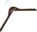 1st White Coat Hanger | Medical School Graduation Gift for Doctors, Pharmacists & Nurses | White Coat Ceremony Keepsake | Dark Walnut Engraved Wood Hanger