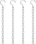 LERTREE 50cm Space Saving Hanger Chains Stainless Steel Closet Hanger Organizer Magic Chains for Home and Office (4)
