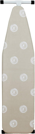 Adjustable Height T-Leg Ironing Board with Cotton Pad Cover - Foldable Home Use