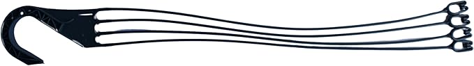 Replacement 4 Strand Plastic Hangers for 12" Hanging Baskets - Set of 5 (Slate Blue)