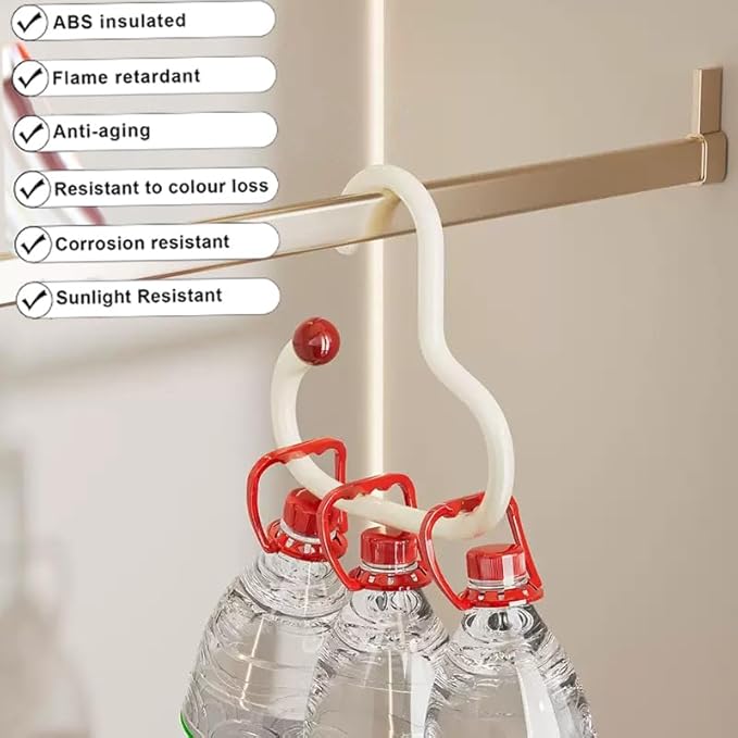 6PCS Bra Hanger for Thick Plastic Closet, Tank Top Organizer 6 Heart Hooks Capacity Space Saving Hanger Closet Organizers and Storage for Tank Top, Hats, Scarf etc. (Multi Heart,6)