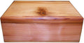 Steve's Gift Shoppe Cedar Keepsake Memory and Treasure Box or Storage Box - Size 11.75 x 9 x 5 Inches