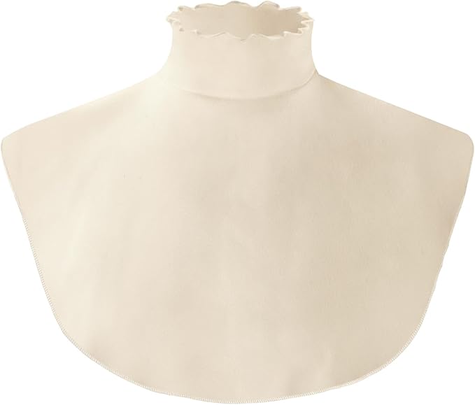 Turtleneck Dickey Extra Large Fake Collar Detachable Dickey Collar Half Mock Turtleneck for Men Women