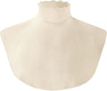 Turtleneck Dickey Extra Large Fake Collar Detachable Dickey Collar Half Mock Turtleneck for Men Women