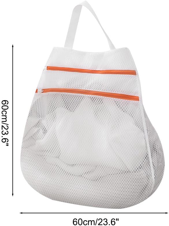 DONGKER Mesh Laundry Bags,2/4PCS Mesh Travel Laundry Bags with Hanging Handle for Washing Delicates Socks Bra Lingerie