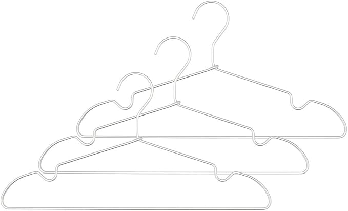 Muji Aluminium Hanger For Camisoles (Pack of 3)