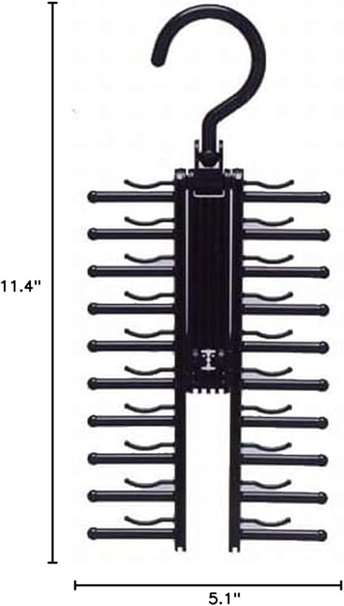 Shinko Hanger Tie Hanger Cloth Black
